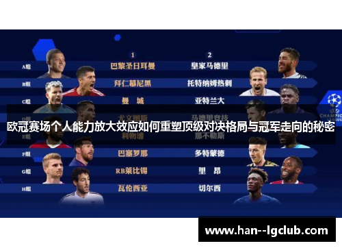 欧冠赛场个人能力放大效应如何重塑顶级对决格局与冠军走向的秘密